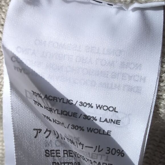 Nwot Jcrew Collection wool blend knit Contrast trim assymetrical sweater skirt S - Picture 9 of 10